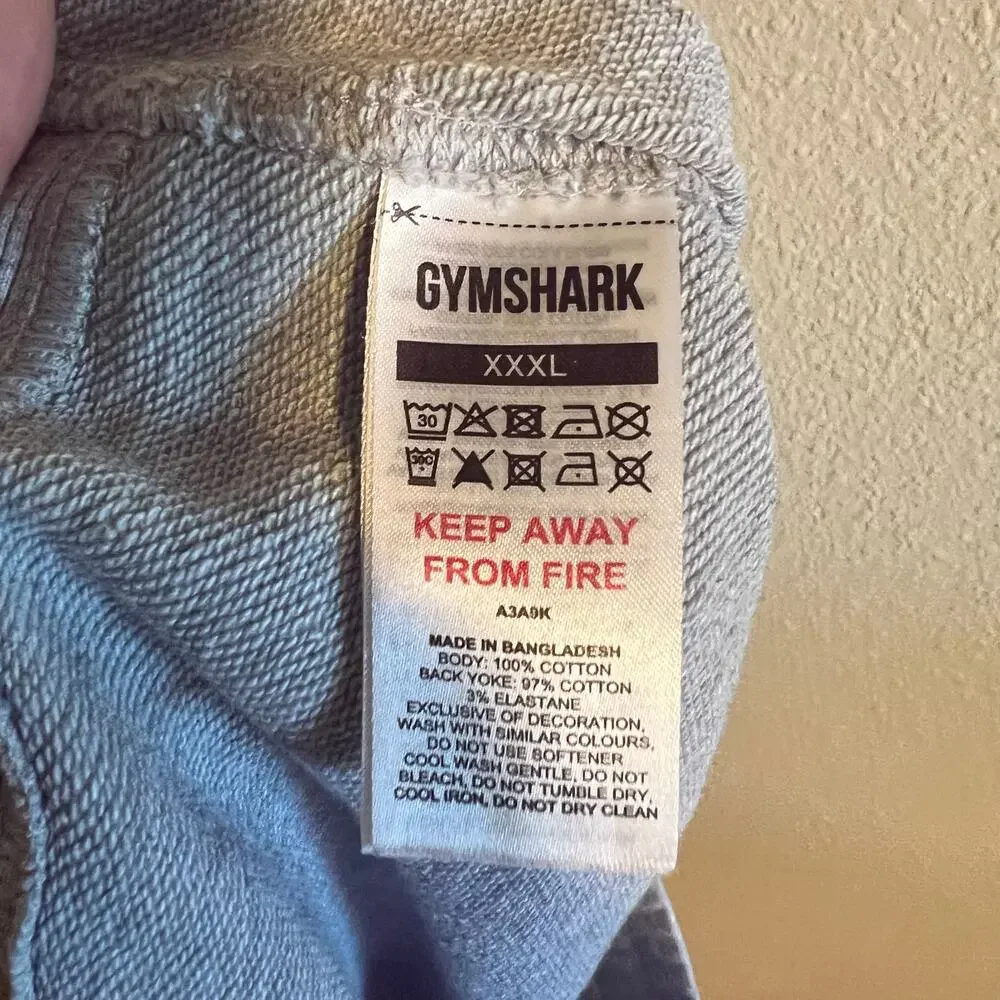 Gymshark Gray Joggers Sweat Pants Men's Size XXXL